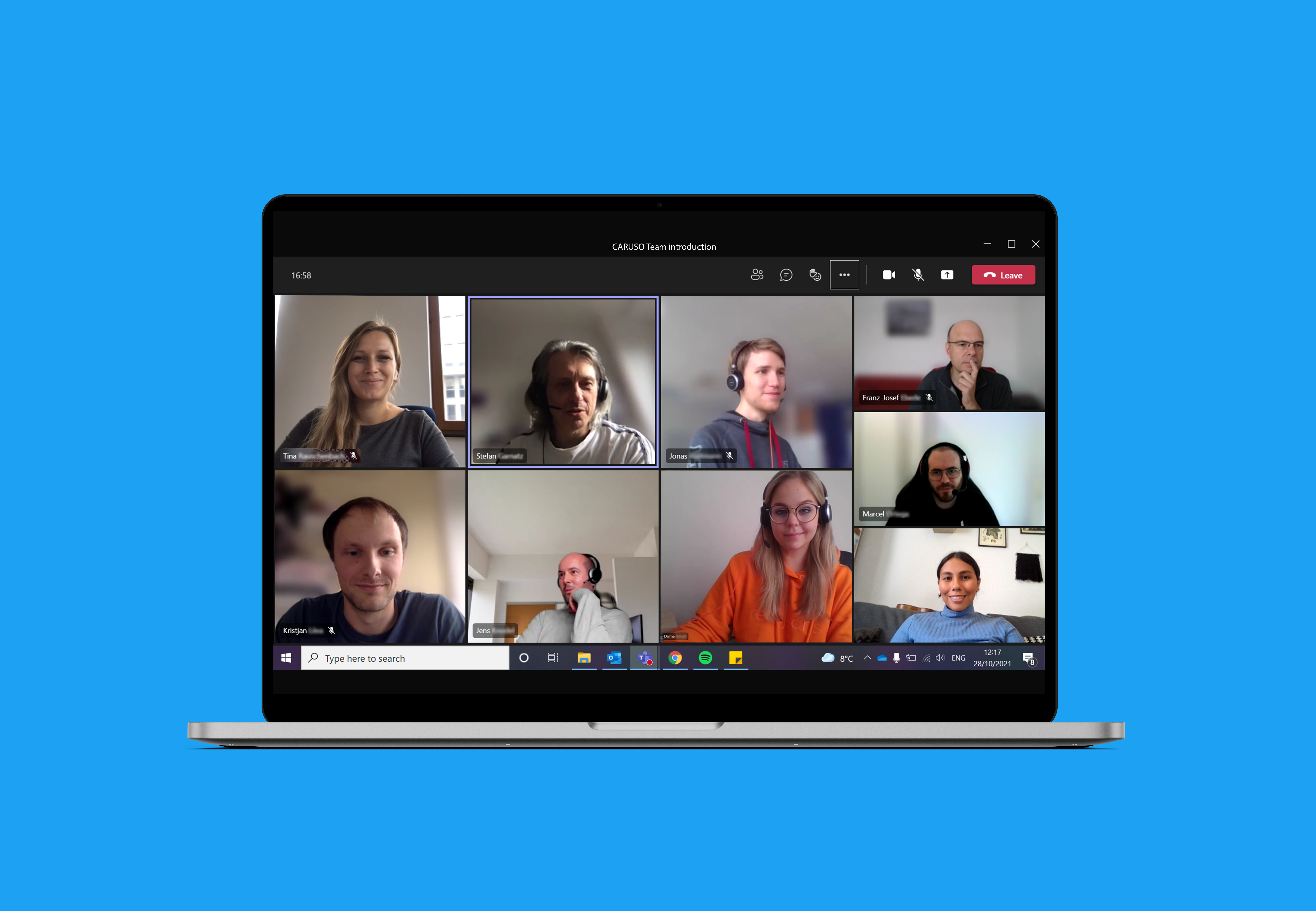 CARUSO Online Team Meeting